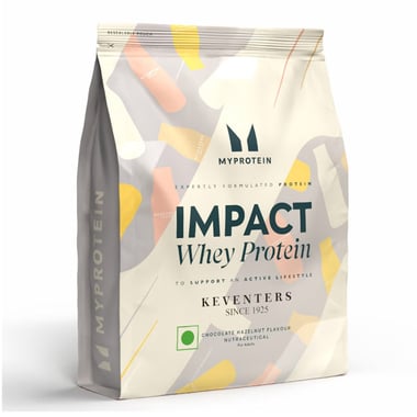 Myprotein Impact Whey Protein,  2.2 lb  Keventers Chocolate Hazelnut 