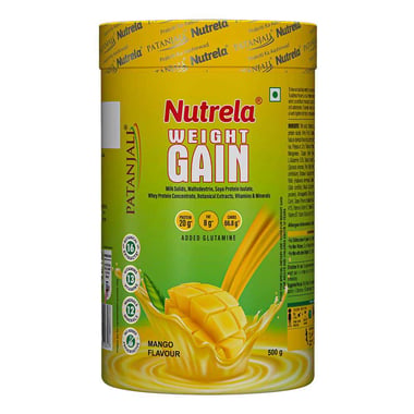 Nutrela Weight Gainer, 1.1 lb Mango