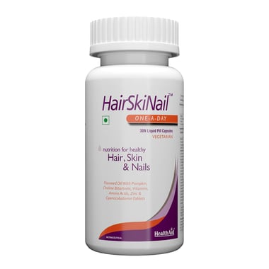 HealthAid HairSkiNail, 30 capsules Unflavoured