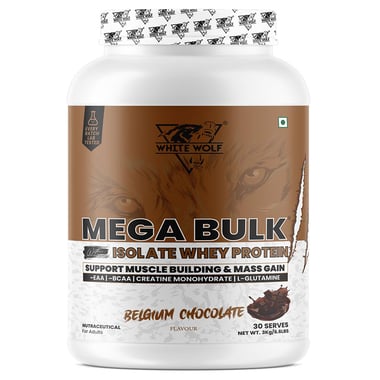 White Wolf Mega Bulk,  6.6 lb  Belgium Chocolate 