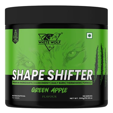 White Wolf Shape Shifter, 0.66 lb Green Apple