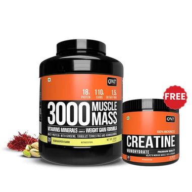 QNT Muscle Mass 3000,  6.6 lb  Coffee 