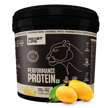 BeastLife Performance Protein,  8.8 lb  Mango 