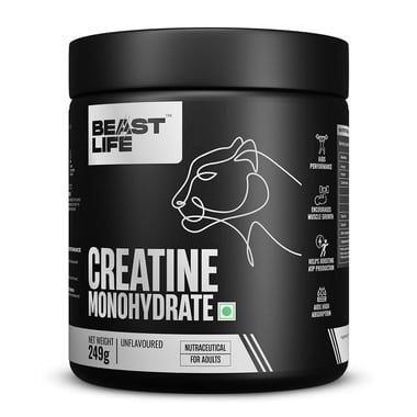BeastLife Creatine Monohydrate, Unflavoured 0.548 lb