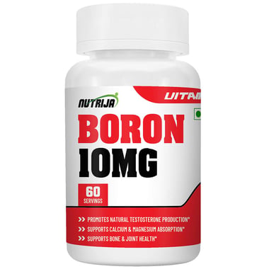 NutriJa Boron 10mg, 60 capsules