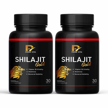 PRIME VITA Shilajit Gold 1000mg, 60 capsules