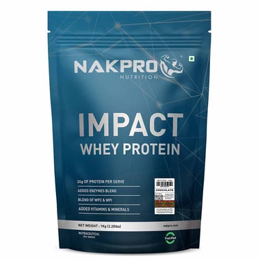 Nakpro Impact Whey Protein, 2.2 lb Chocolate