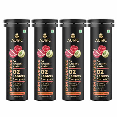 Auric Skin Radiance Effervescent, 80 tablet(s)