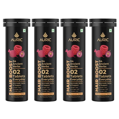 Auric Hair Boost Effervescent, 80 tablet(s)