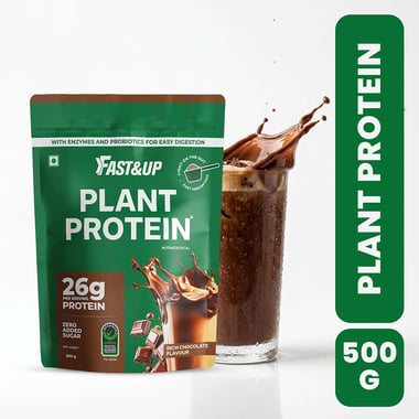 Fast & Up Plant Protein,  1.1 lb  Rich Chocolate 