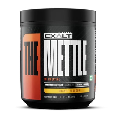 Exalt Supps The Mettle Tri Creatine, Orange 0.66 lb