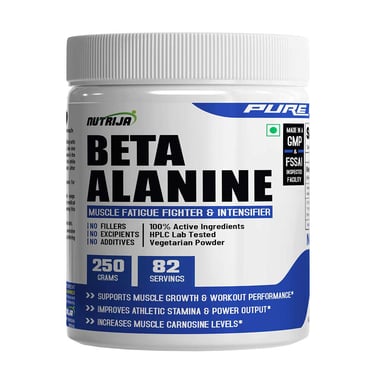 NutriJa Beta Alanine, Pineapple 250 g
