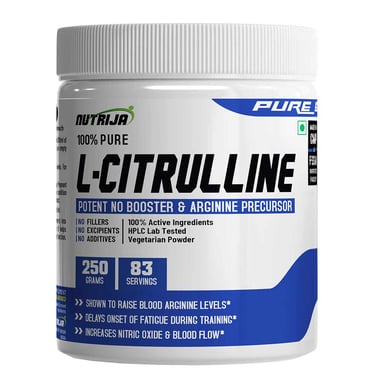 NutriJa L-Citrulline,  0.55 lb  Tangy Orange 