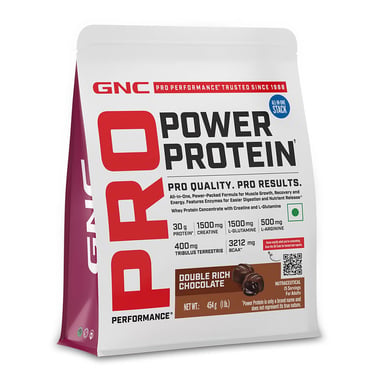 GNC Pro Performance Power Protein, 1 lb Double Rich Chocolate