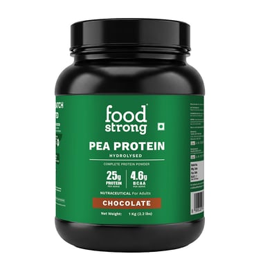 Foodstrong Pea Protein Hydrolysed, 2.2 lb Chocolate