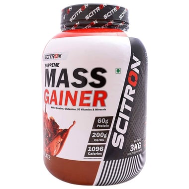 Scitron Supreme Mass Gainer, 6.6 lb Chocolate