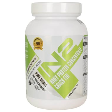 IN2 Whey Protein Concentrate Grass Fed, 2.2 lb Unflavoured