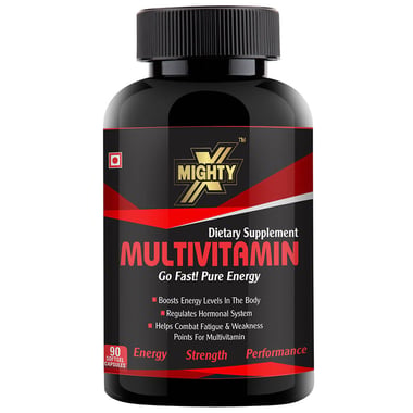 MightyX Multivitamin, 90 capsules Unflavoured