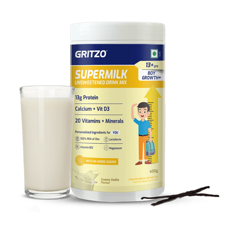 Supermilk Growth+(Formerly Height+) Unsweetened