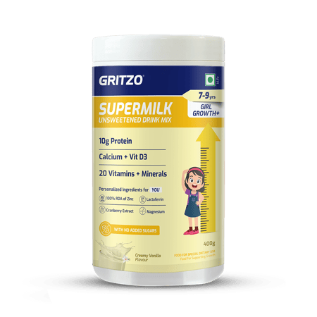 Supermilk Growth+(Height+) Unsweetened