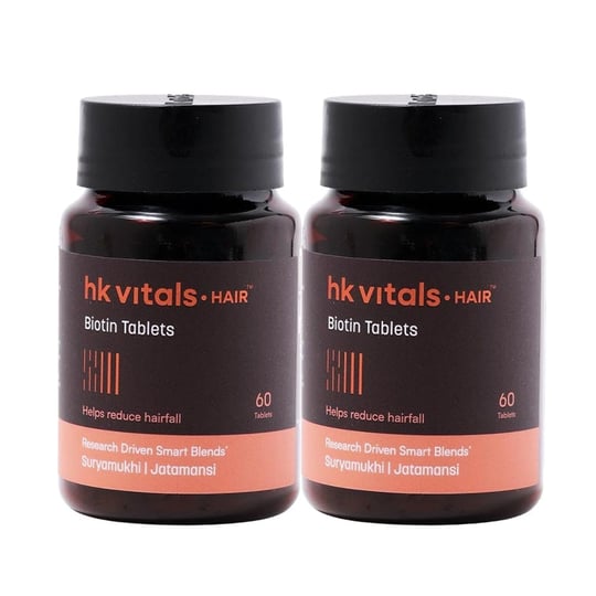 HK Vitals Biotin 60 tablet(s) Pack of 2