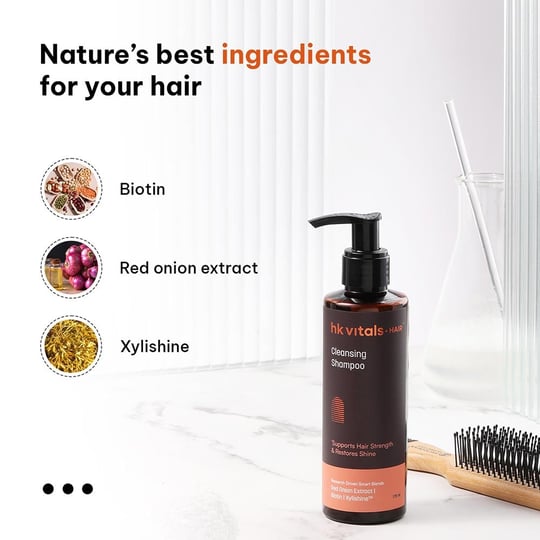 4 - HK Vitals Biotin Shampoo, 175 ml All Hair Type