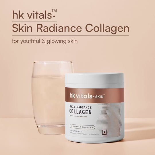 1 - HK Vitals Skin Radiance Collagen,  Marine Collagen  150 g  Unflavoured