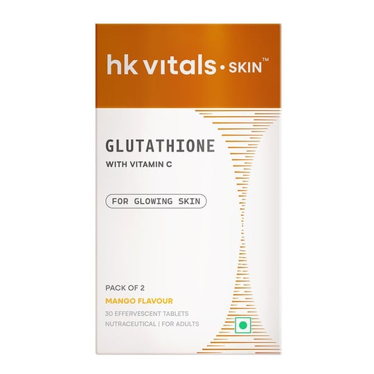 1 - HK Vitals Glutathione Effervescent with Vitamin C, Mango (Pack of 2) 30 tablet(s)