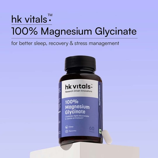 2 - HK Vitals 100% Magnesium Glycinate,  60 tablet(s)