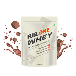 Fuel One Whey Protein Powder,  1 kg  Fudge Chocolate 