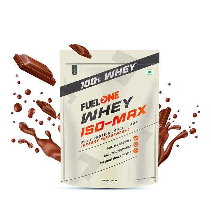 1 - Fuel One Whey Iso-Max Powder, 4.4 lb Chocolate