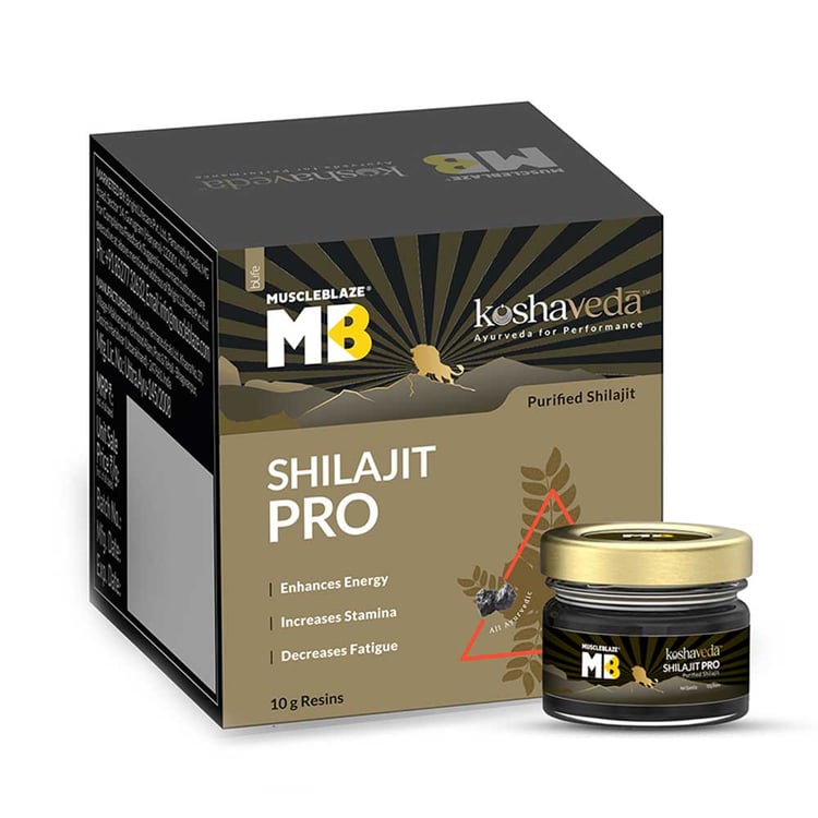2 - Koshaveda Shilajit Pro by MuscleBlaze,  10 g 