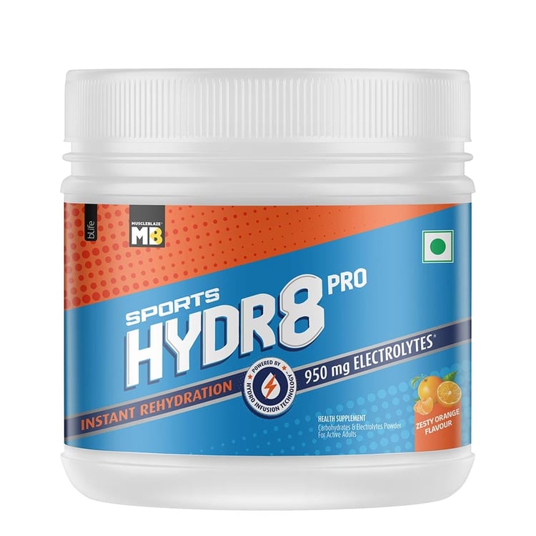 5 - MB Fuel One Sports Hydr8 PRO,  300 g  Zesty Orange 