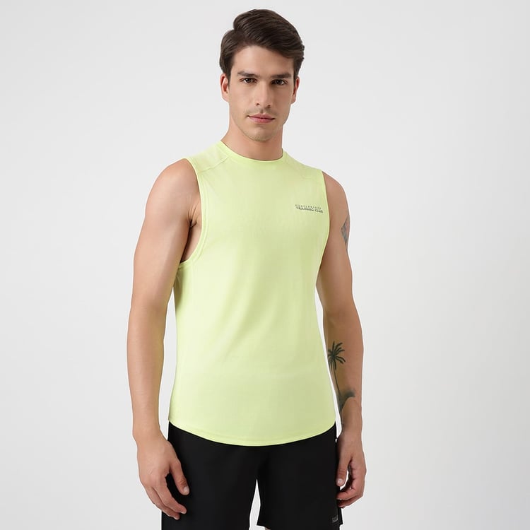 1 - ZVERSE HybridX Men’s Training Vest,  Medium  Neon Surge 