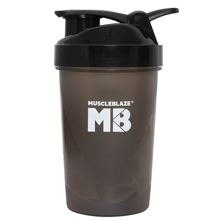 4 - MuscleBlaze Small Ziddis Don't Wait Shaker,  Assorted  400 ml 