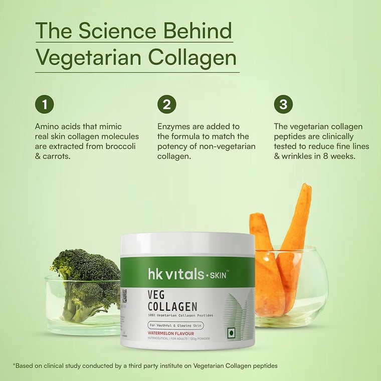 5 - HK Vitals Skin Radiance Collagen,  Veg  120 g  Watermelon