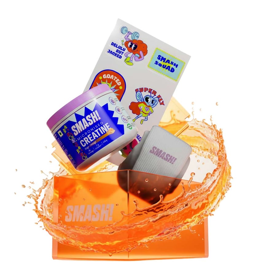 Smash Hype Crate, Rage Orange 0.26 lb